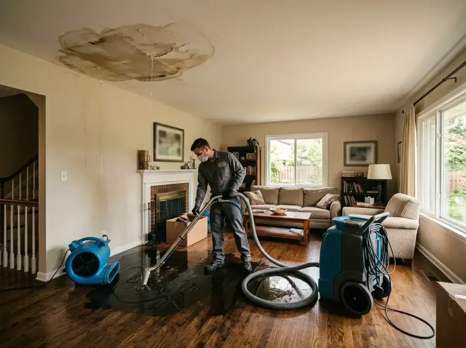 attic-pipe-burst-ceiling-drip-008 — frequently asked questions, Water Damage Restoration & Carpet Care in Moapa Valley, NV